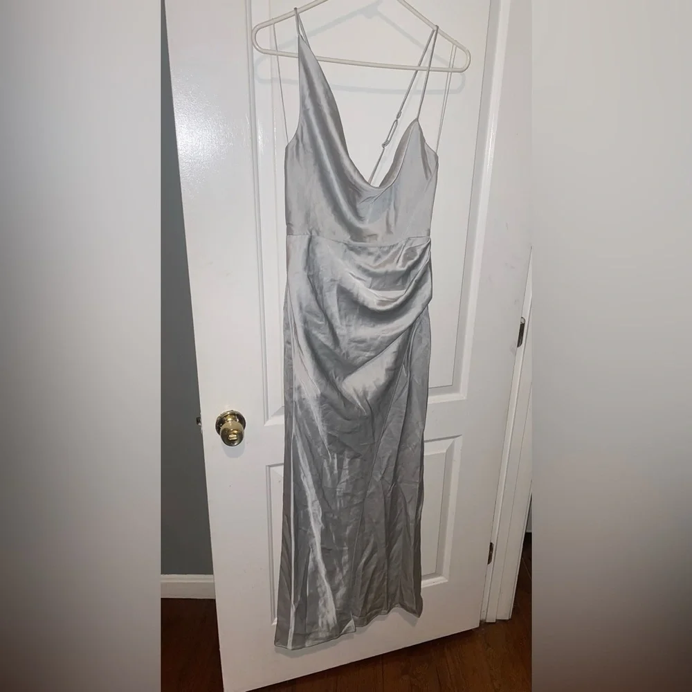 New! Significant Other Aria Silver Mint Dress 🩶 size 4 NWT! - Picture 7 of 14